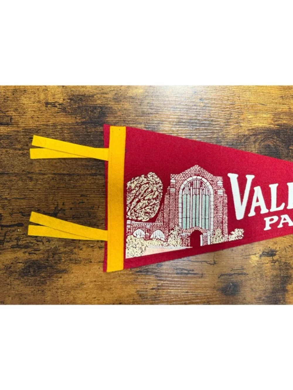 Vintage Valley Forge, Pennsylvania pennant